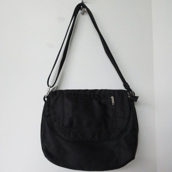 Travelon Handbags - Travelon RFID Anti-Theft Crossbody Bag Black Med.